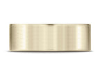 Benchmark® 10k Gold 8mm Comfort-fit Satin-finished Carved Design Wedding Band Ring