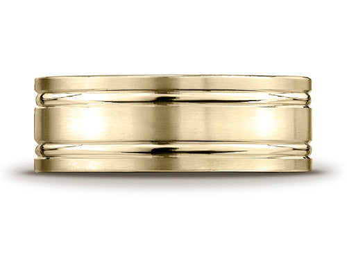 Benchmark® 8mm Comfort Fit Wedding Band / Ring
