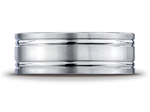 Benchmark® 8mm Comfort Fit Wedding Band / Ring