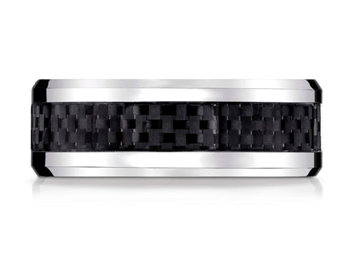 Benchmark® Cobalt Chrome 8mm Comfort Fit Wedding Band / Ring