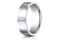 Benchmark® Cobalt Chrome™ 7.5mm Comfort-fit Satin-finished Design Ring