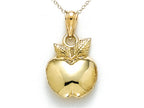 Finejewelers 14k Yellow Gold Polished Apple Pendant Necklace - Chain Included