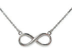 Finejewelers 925 Sterling Silver Infinity Pendant Necklace - 16/18 Inch Adjustable Chain Included