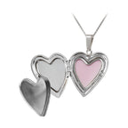 Finejewelers Sterling Silver 20mm Heart In Loving Memory Cremation Locket 16-18 Inch Adjustable Box Chain