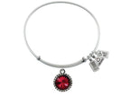 Wind And Fire Expandable Bangle January Birth Month