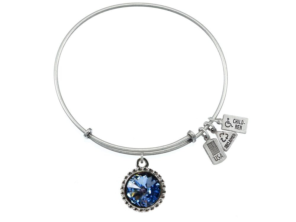 Wind And Fire Expandable Bangle March Birth Month