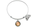 Wind And Fire Expandable Bangle November Birth Month