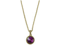 Wind And Fire February Birth Month Necklace