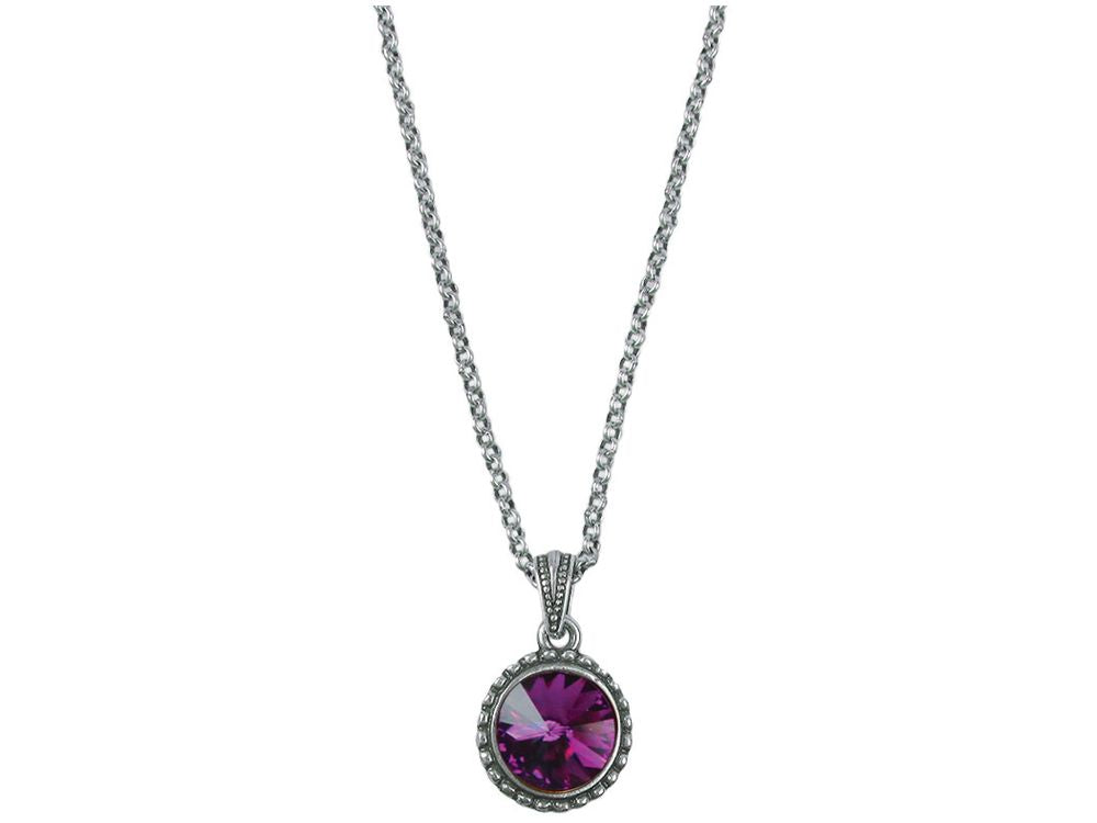 Wind And Fire February Birth Month Necklace
