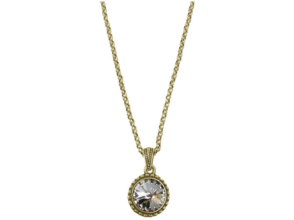 Wind And Fire April Birth Month Necklace