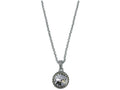 Wind And Fire April Birth Month Necklace