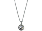 Wind And Fire April Birth Month Necklace