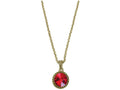 Wind And Fire July Birth Month Necklace