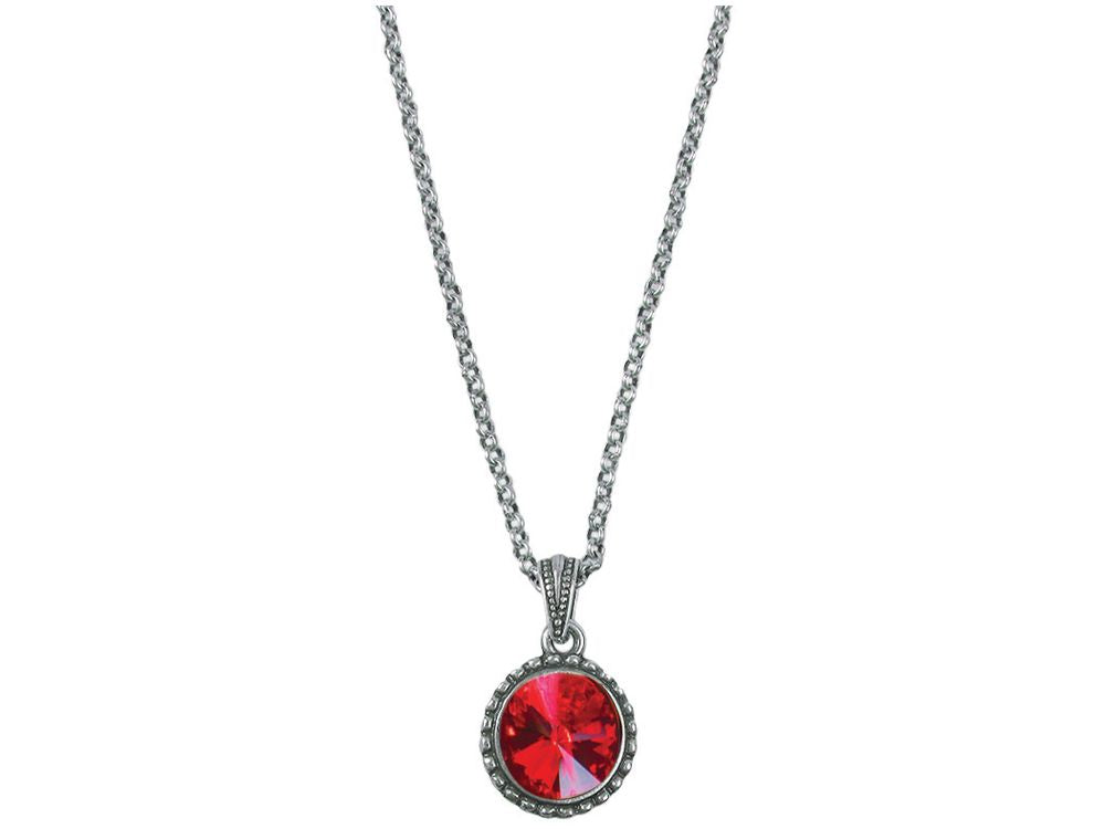 Wind And Fire July Birth Month Necklace