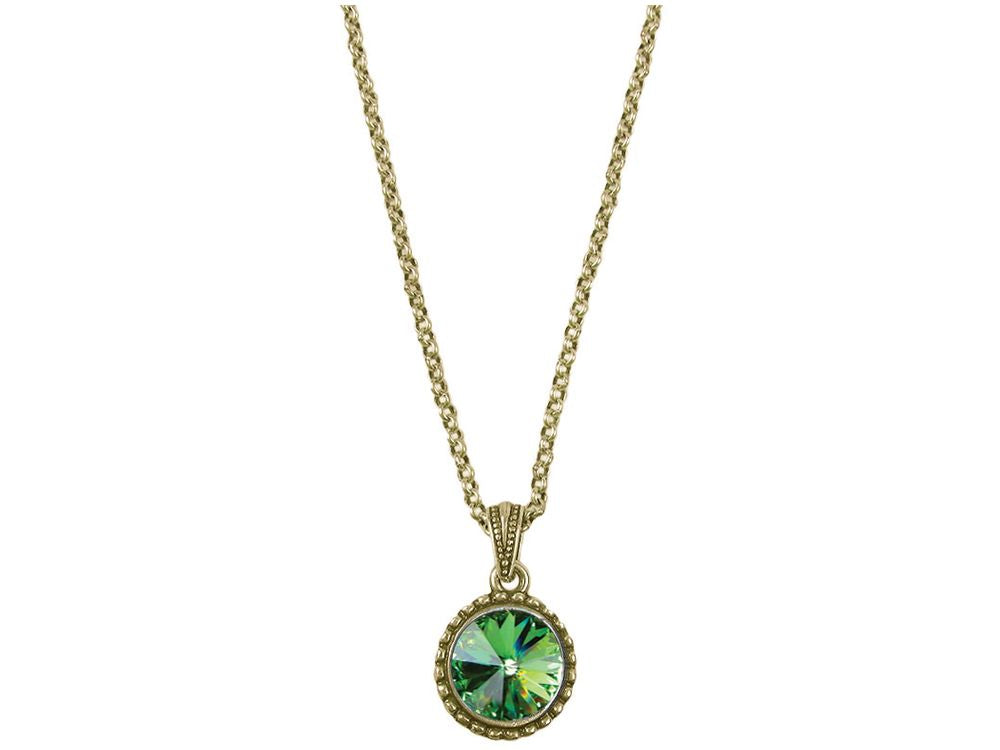 Wind And Fire August Birth Month Necklace