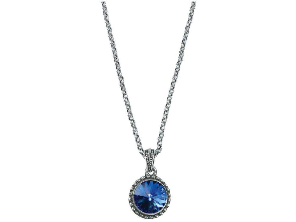 Wind And Fire September Birth Month Necklace