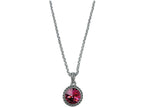 Wind And Fire October Birth Month Necklace