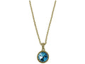 Wind And Fire December Birth Month Necklace