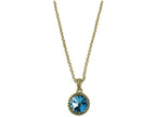 Wind And Fire December Birth Month Necklace