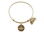 Wind And Fire Expandable Bangle Tree Of Life