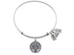 Wind And Fire Expandable Bangle Rn/caduceus