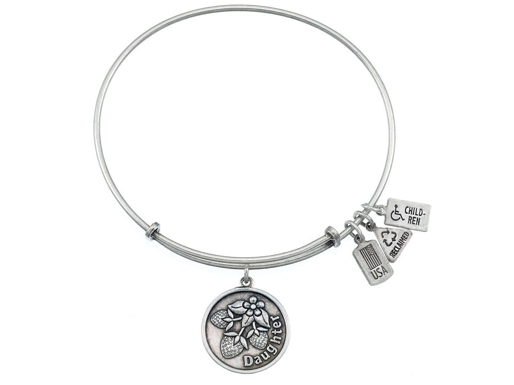 Wind And Fire Expandable Bangle Daughter W/ Strawberries