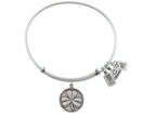 Wind And Fire Expandable Bangle Shamrock (3-leaf Clover)