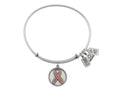 Wind And Fire Expandable Bangle Pink Ribbon