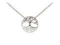 Wind And Fire Tree Of Life Dainty Pendant Necklace With 18 Inch Adjustable Chain