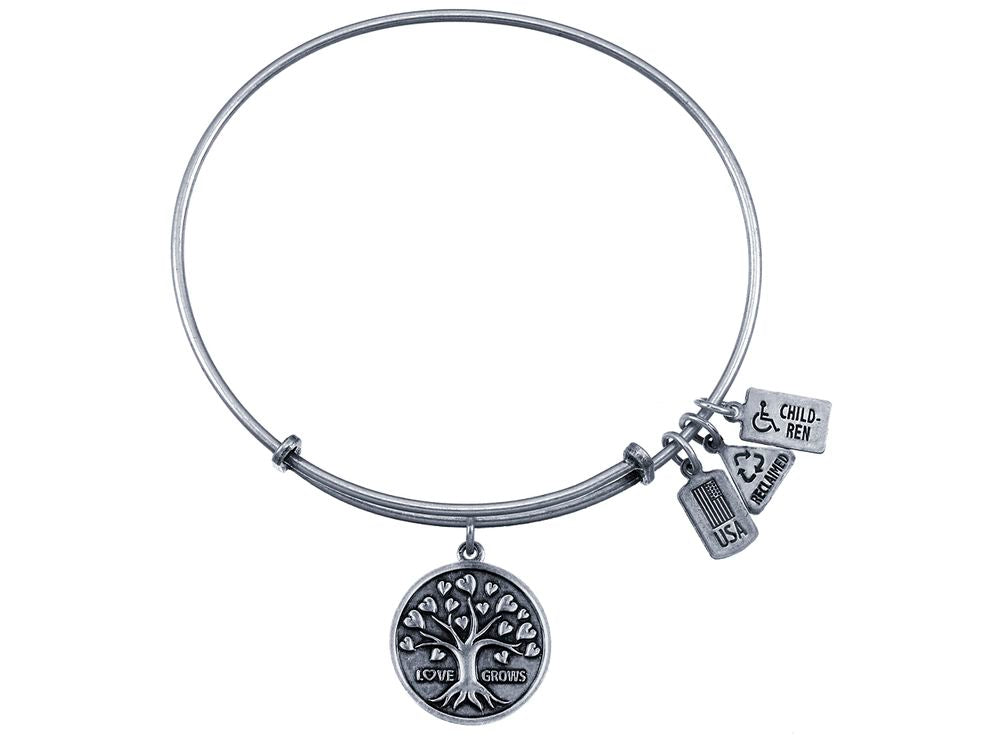 Wind And Fire Expandable Bangle Tree Of Love