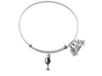 Wind And Fire Expandable Bangle Wine Glass