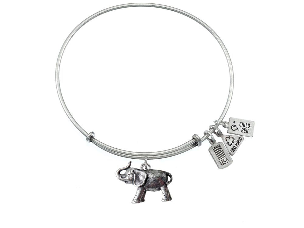 Wind And Fire Expandable Bangle Elephant