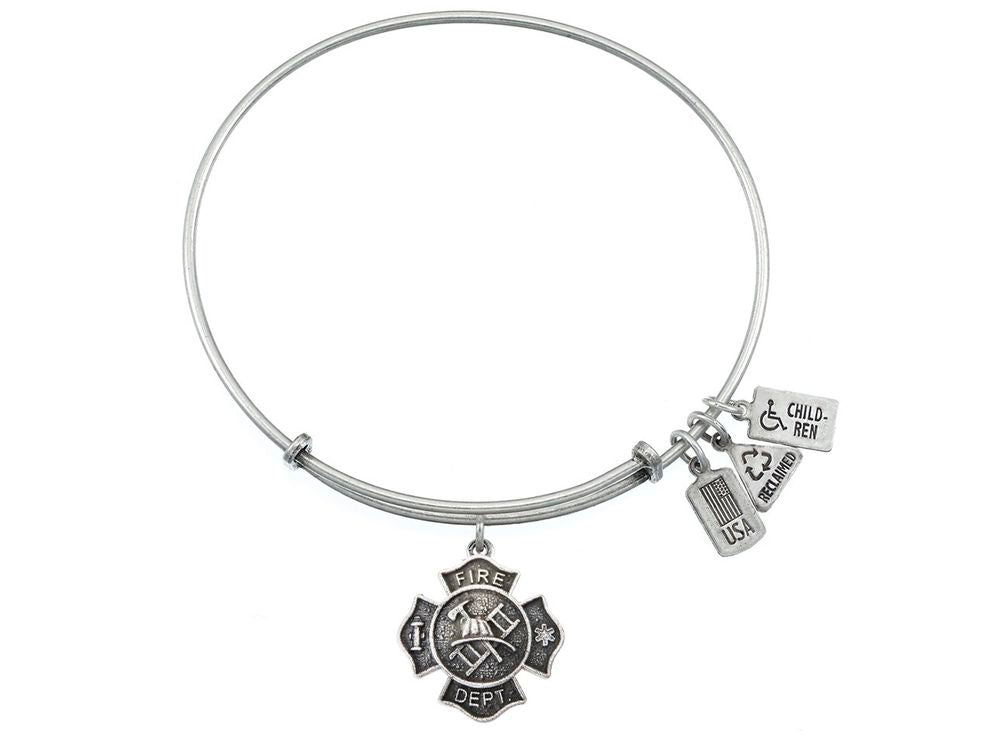 Wind And Fire Expandable Bangle Fireman's Shield