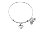 Wind And Fire Expandable Bangle Engagement Ring