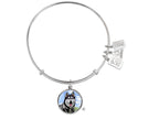 Wind And Fire Pet Collection Expandable Bangle With Husky Photo Charm