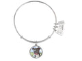 Wind And Fire Pet Collection Expandable Bangle With Pit Bull Terrier Photo Charm