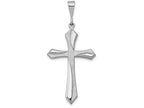 FJC Finejewelers 14k White Gold Passion Cross Charm