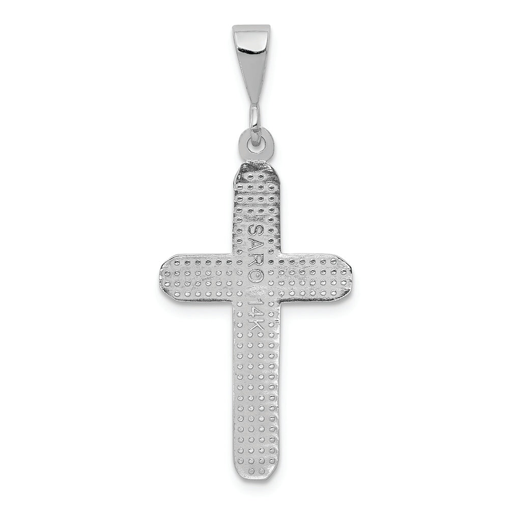 FJC Finejewelers 14k White Gold Cross Charm