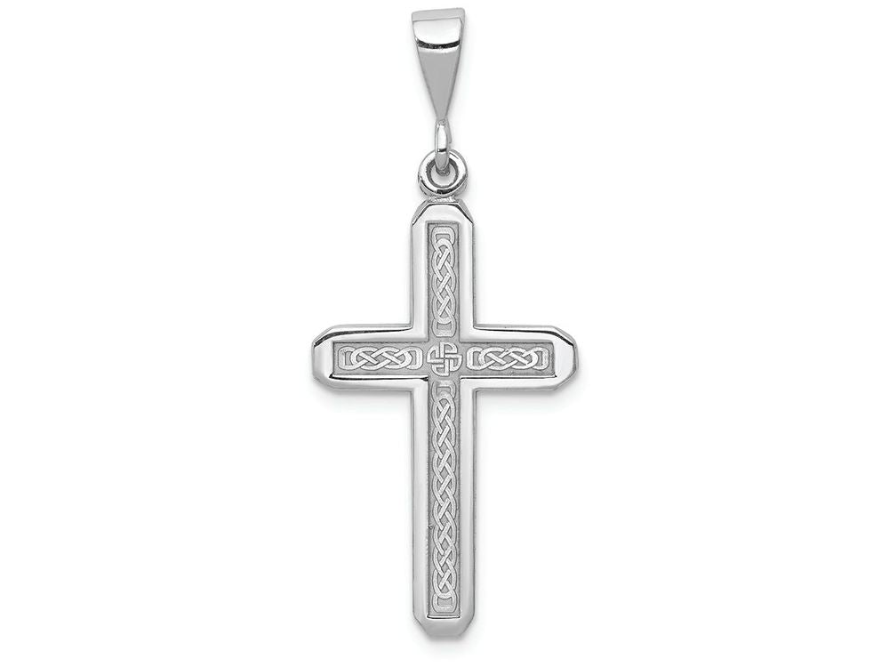 FJC Finejewelers 14k White Gold Cross Charm