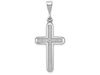 FJC Finejewelers 14k White Gold Cross Charm