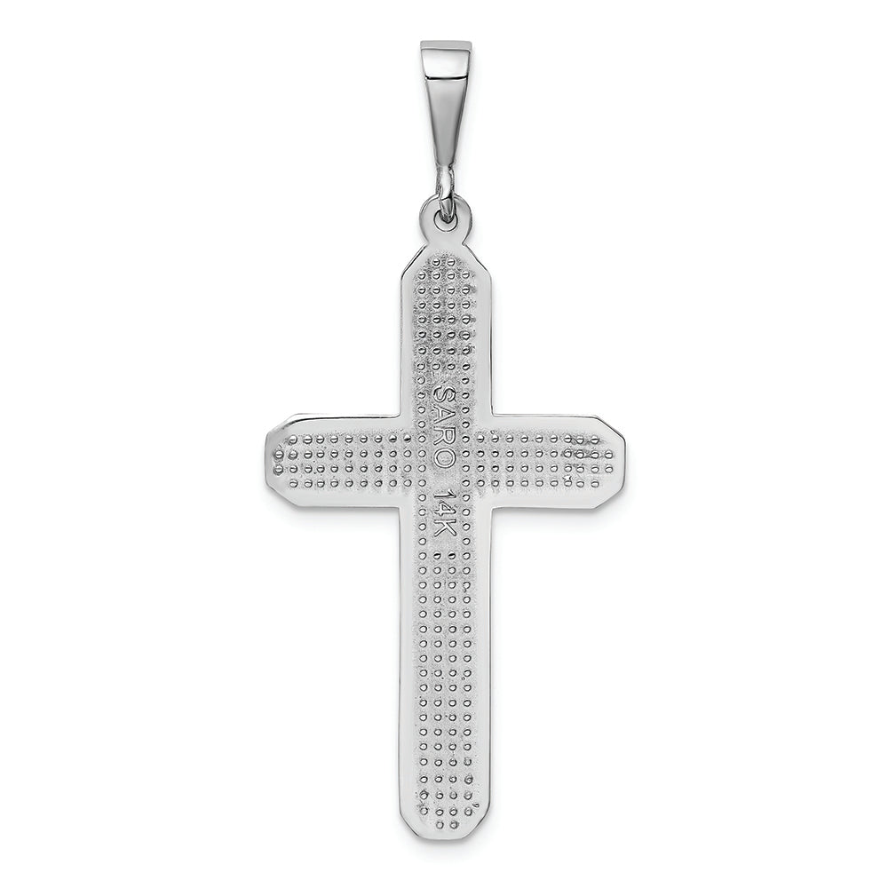 FJC Finejewelers 14k White Gold Cross Charm