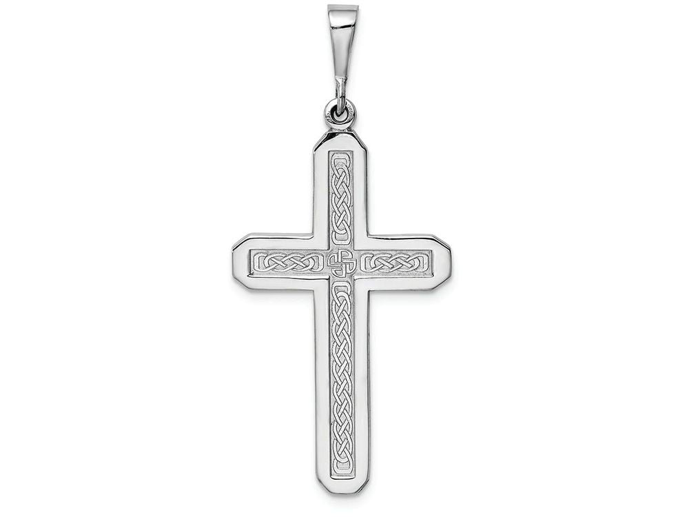 FJC Finejewelers 14k White Gold Cross Charm