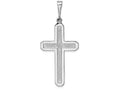 FJC Finejewelers 14k White Gold Cross Charm