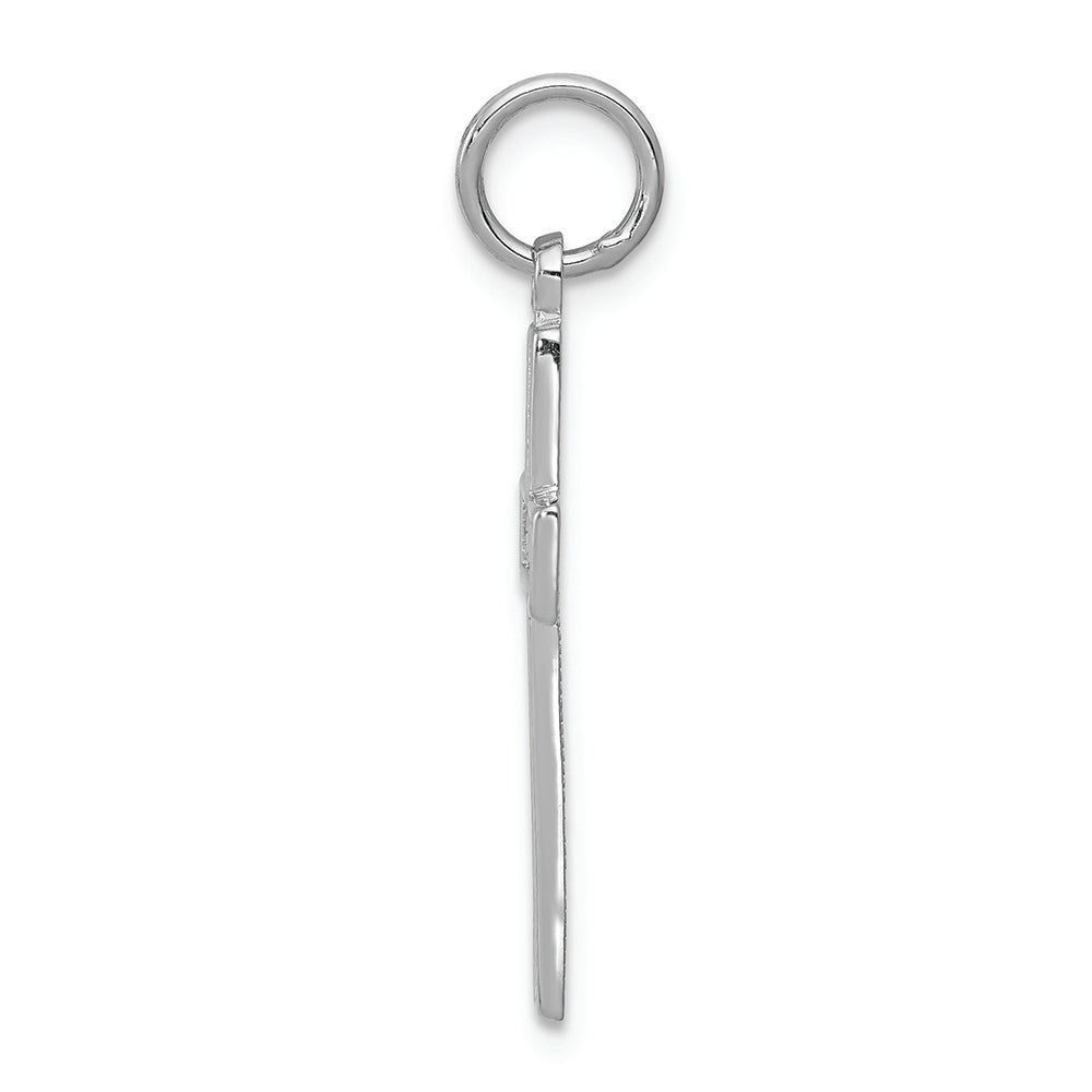 FJC Finejewelers 14k White Gold Cross Charm