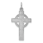 FJC Finejewelers 14k White Gold Celtic Cross Charm