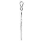 FJC Finejewelers 14k White Gold Celtic Cross Charm