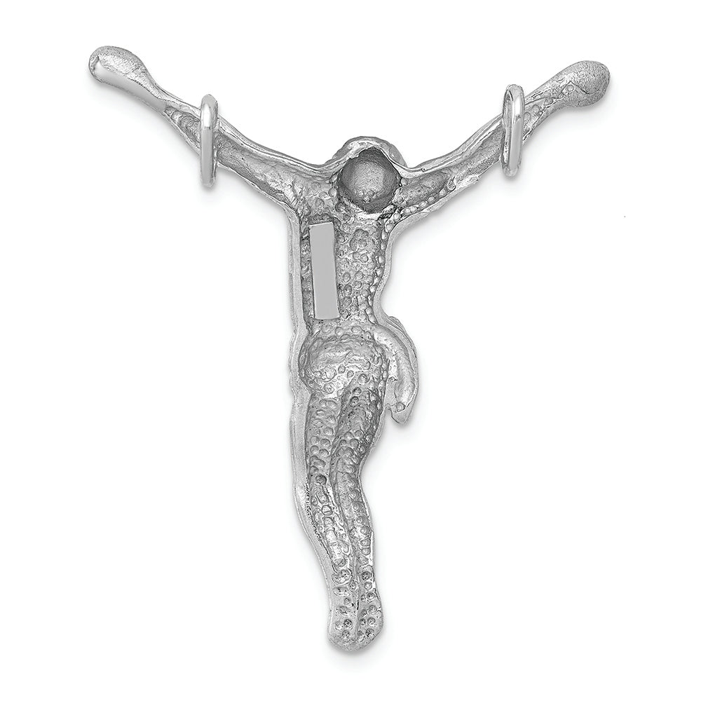 FJC Finejewelers 14k White Gold Jesus Chain Slide Charm