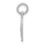 FJC Finejewelers 14k White Gold Cross In Heart Charm