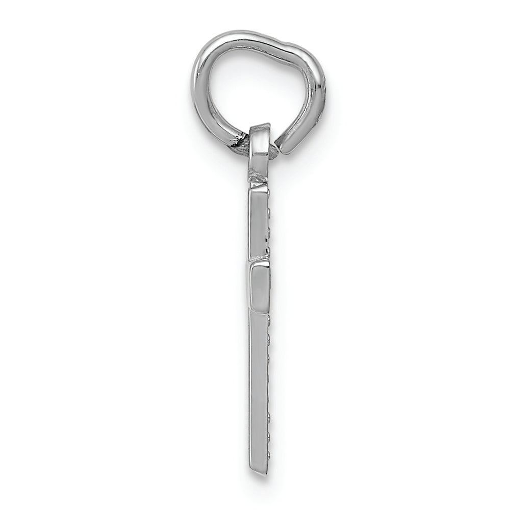 FJC Finejewelers 14k White Gold Cross Charm