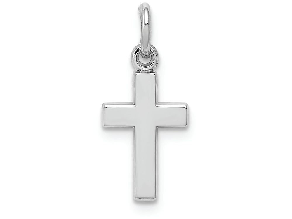 FJC Finejewelers 14k White Gold Cross Charm